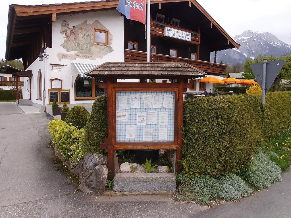 Schönau am Königssee Cafe Pension Eckerbrunn מראה חיצוני תמונה