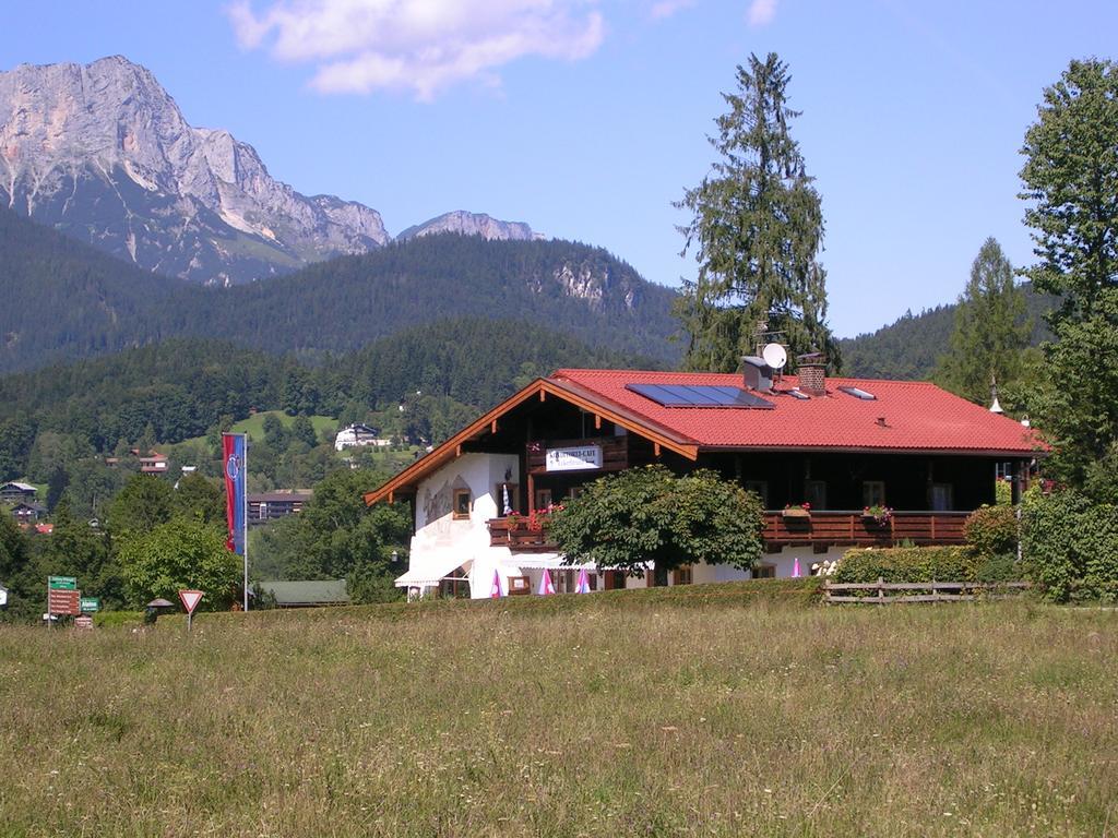 Schönau am Königssee Cafe Pension Eckerbrunn מראה חיצוני תמונה